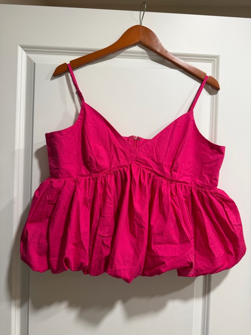 CeCe Hot Pink Spaghetti Strap Dress - Picture 5 of 5